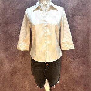 DCC Missy Button Front Blouse